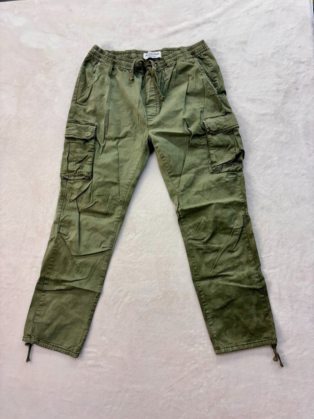 Arizona Jean Co. Men's Green Slim Fit Cargo Pants -- Size: XL -- Great Condition